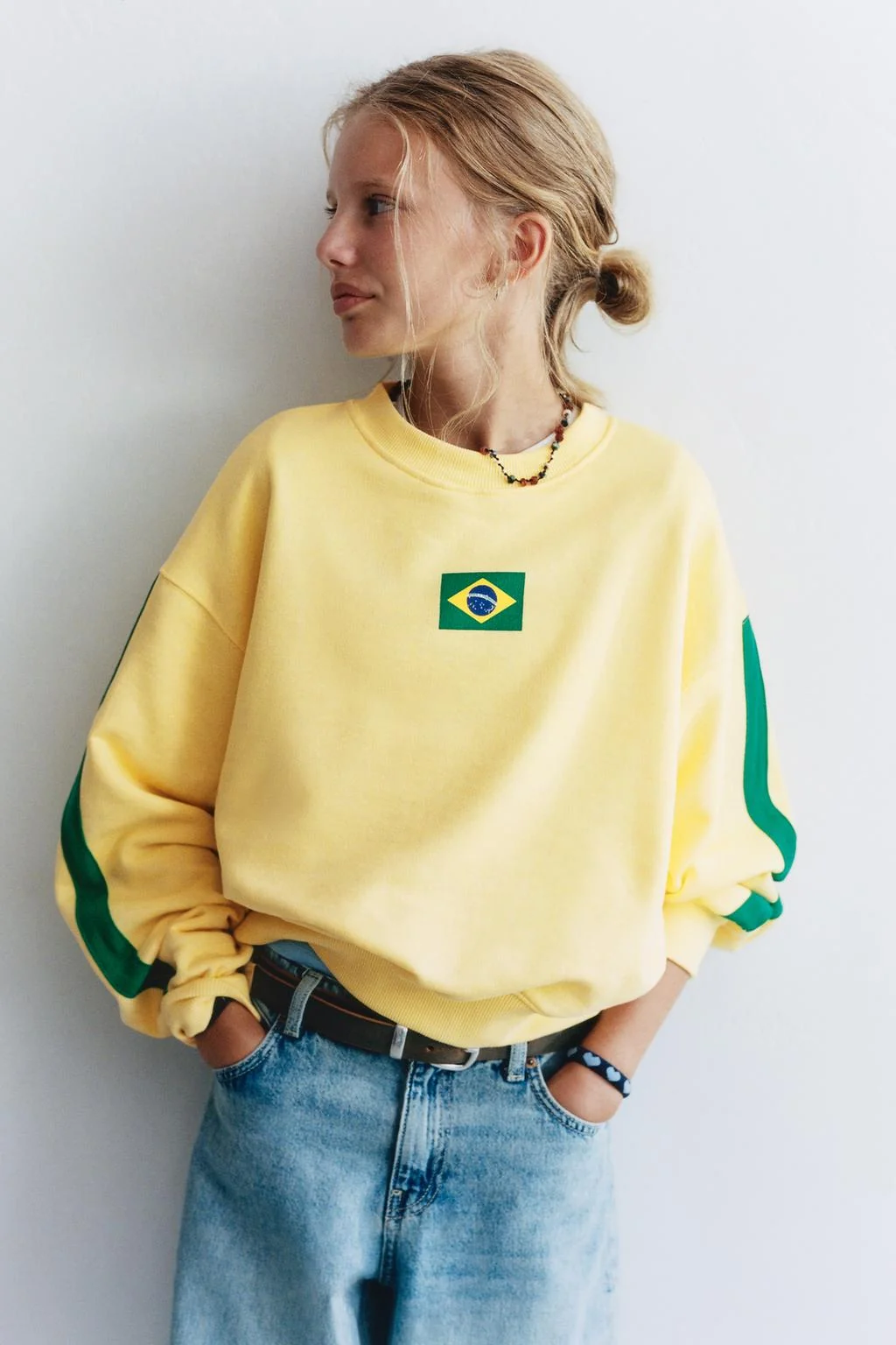 Худи с принтом Brasil