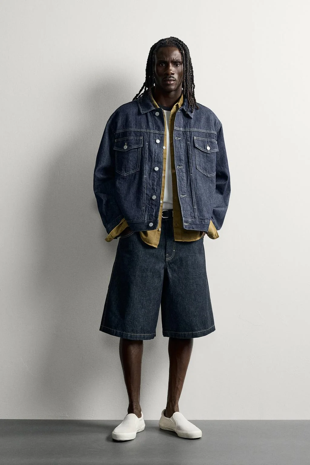 Джинсовая куртка oversize fit