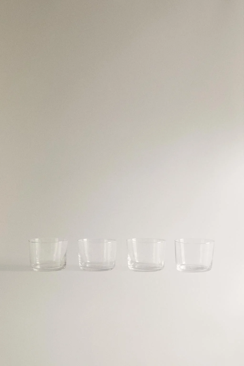 Набор из 4 низких стаканов
