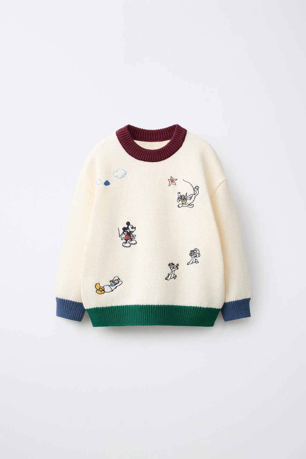 MICKEY MOUSE © DISNEY EMBROIDERED KNIT POLO SHIRT