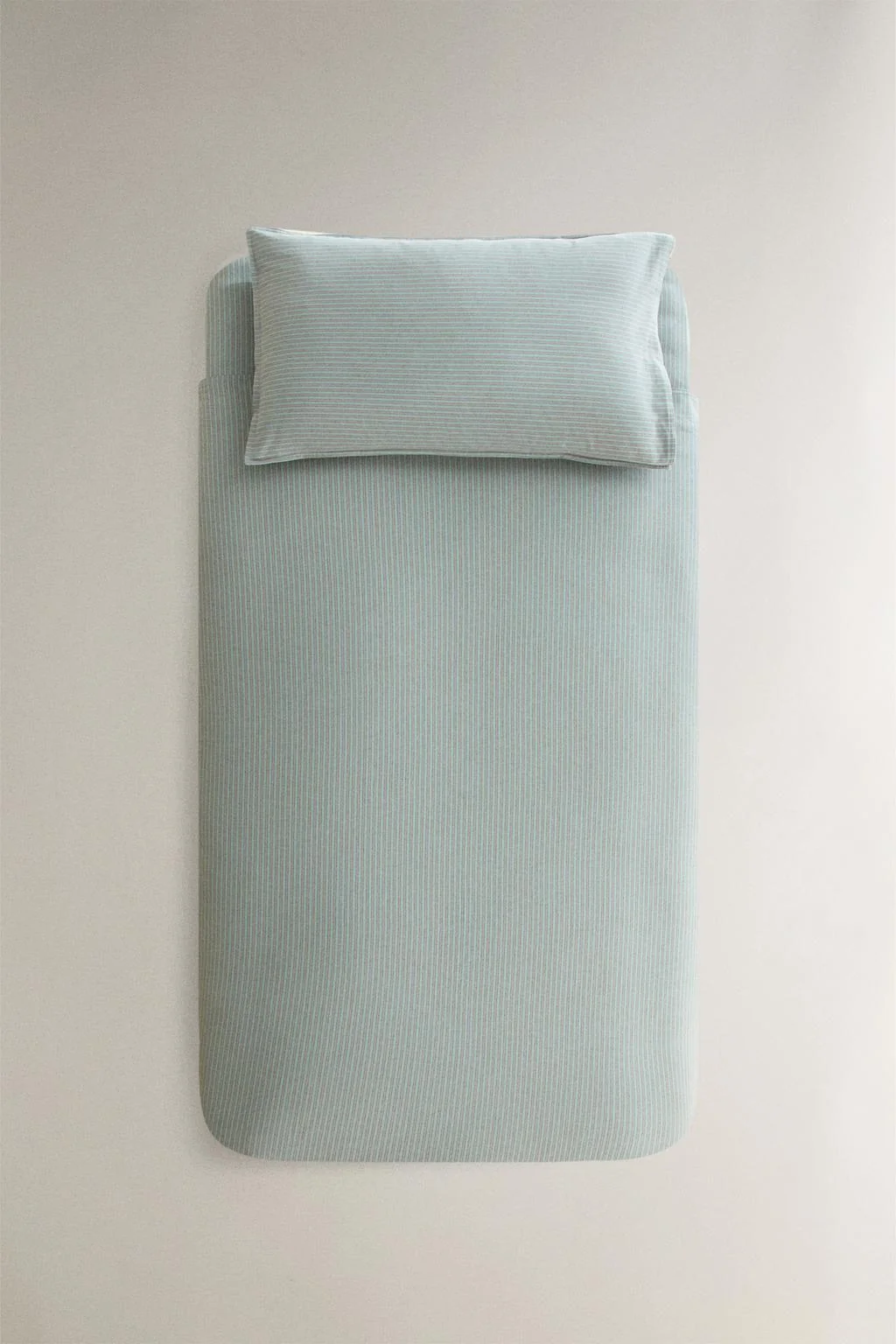 Детские полосатые фланелевые наволочки — Пододеяльники