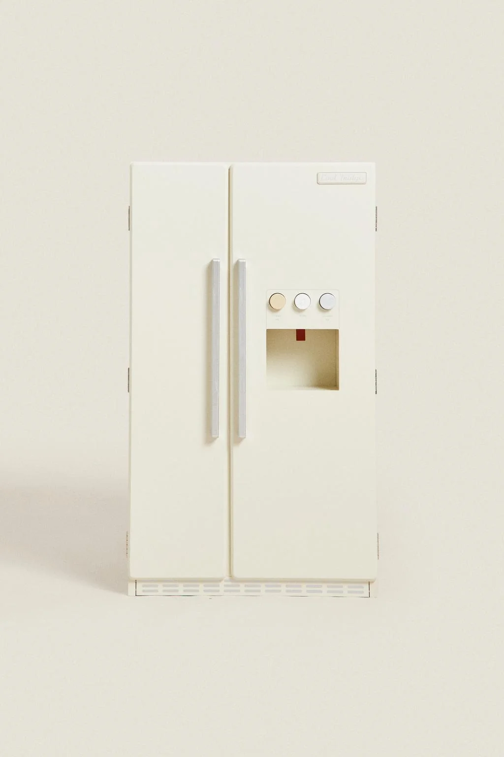 Детская деревянная игрушечная холодильник с двумя дверями