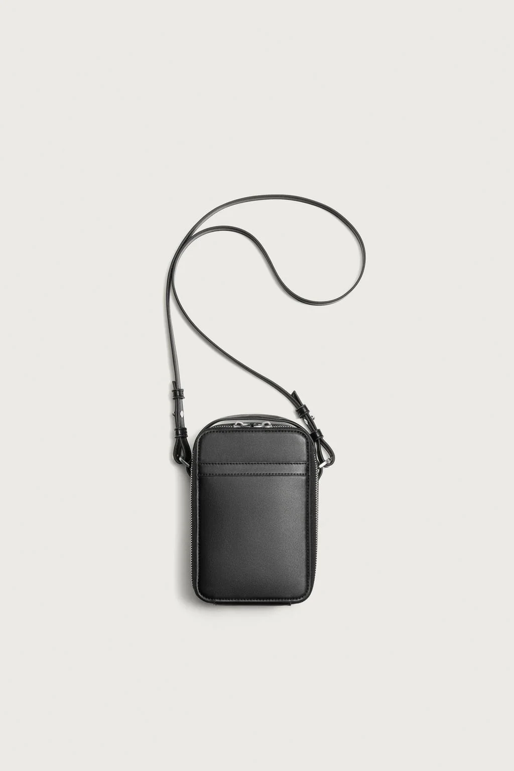 PLAIN VERTICAL CROSSBODY BAG