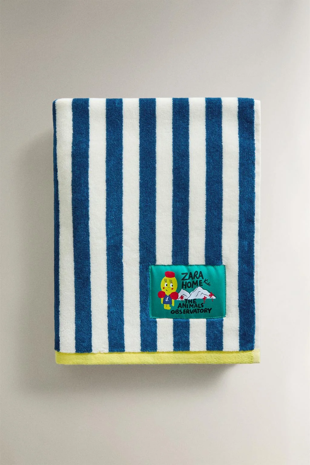 Детское велюровое полотенце X The Animals Observatory