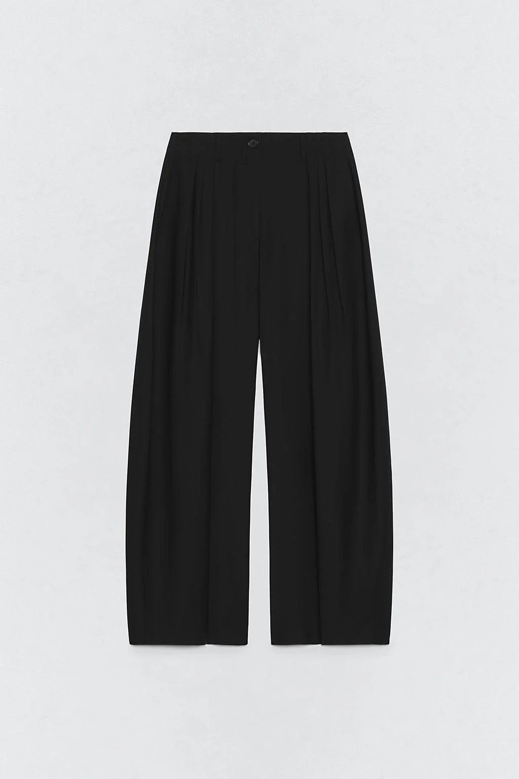 Брюки с выточками из шерсти SOSHIOTSUKI X ZARA