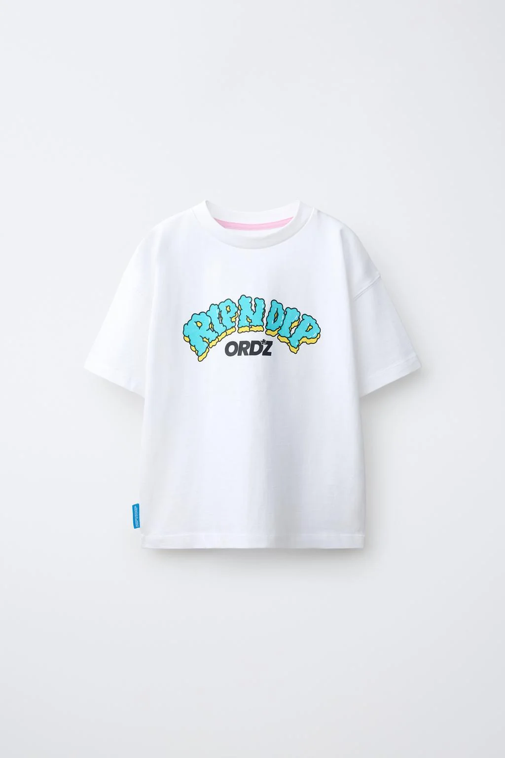 Футболка Ripndip © x Zara Kids с рельефным логотипом