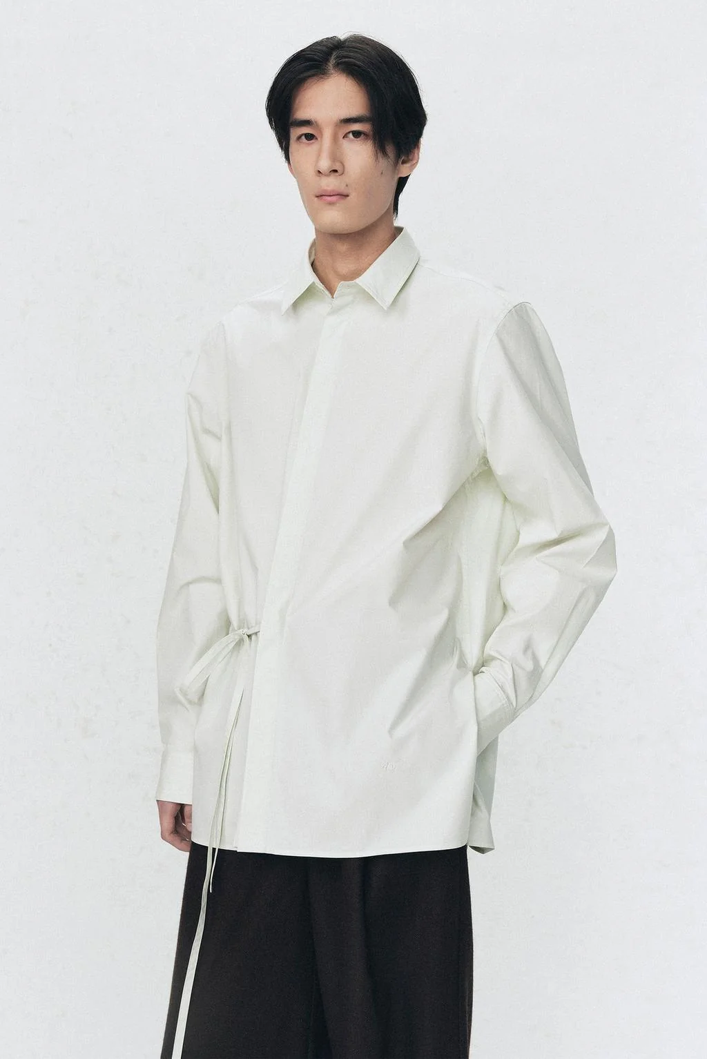 Рубашка с бантом из поплина SOSHIOTSUKI X ZARA — Коллекция