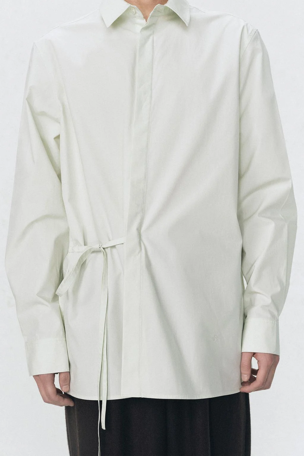 Рубашка с бантом из поплина SOSHIOTSUKI X ZARA