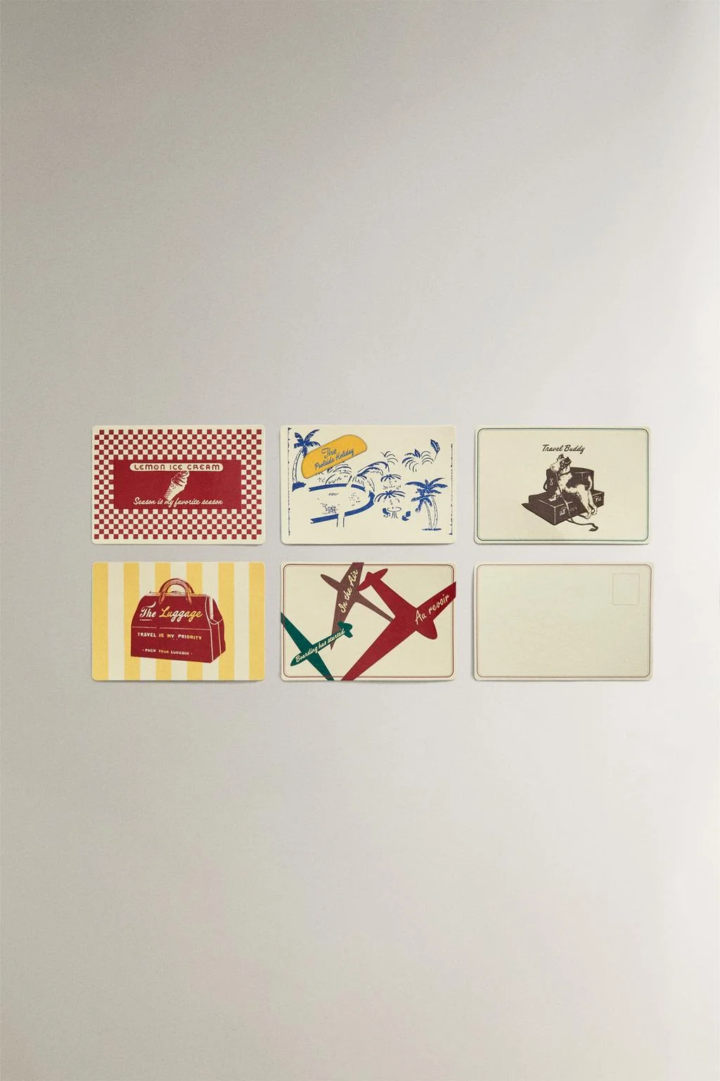 Набор открыток для путешествий (набор из 5) — Путешествия