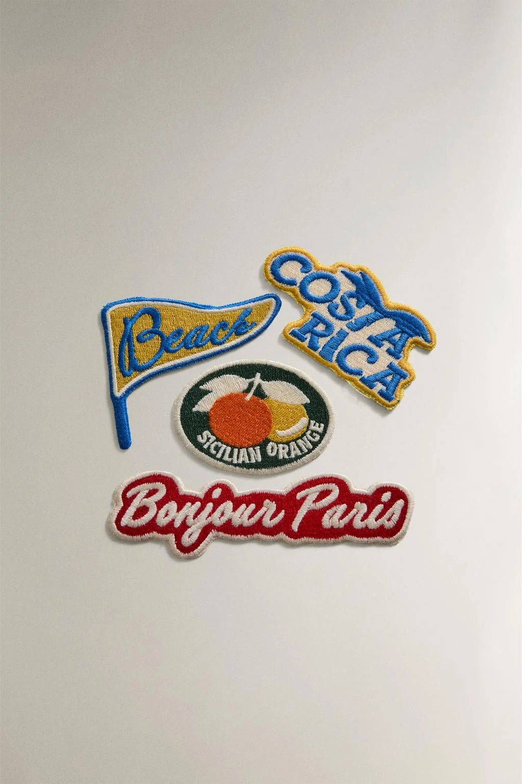 Набор нашивок для путешествий (набор из 4) — Путешествия