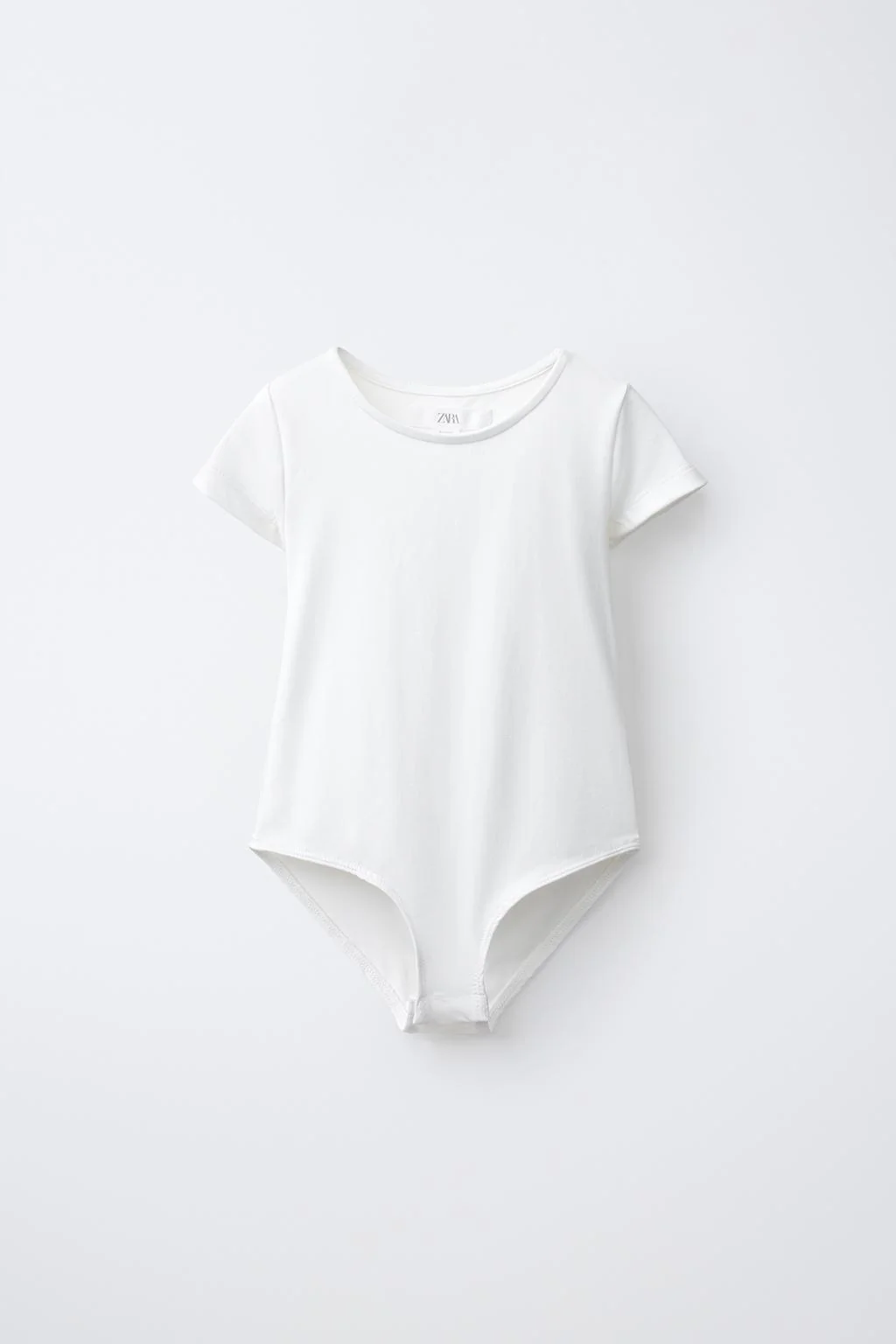 SHORT-SLEEVE POLYAMIDE BODYSUIT