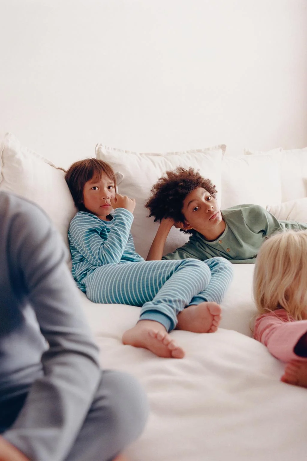 Пижама в полоску для детей 1,5-6 лет