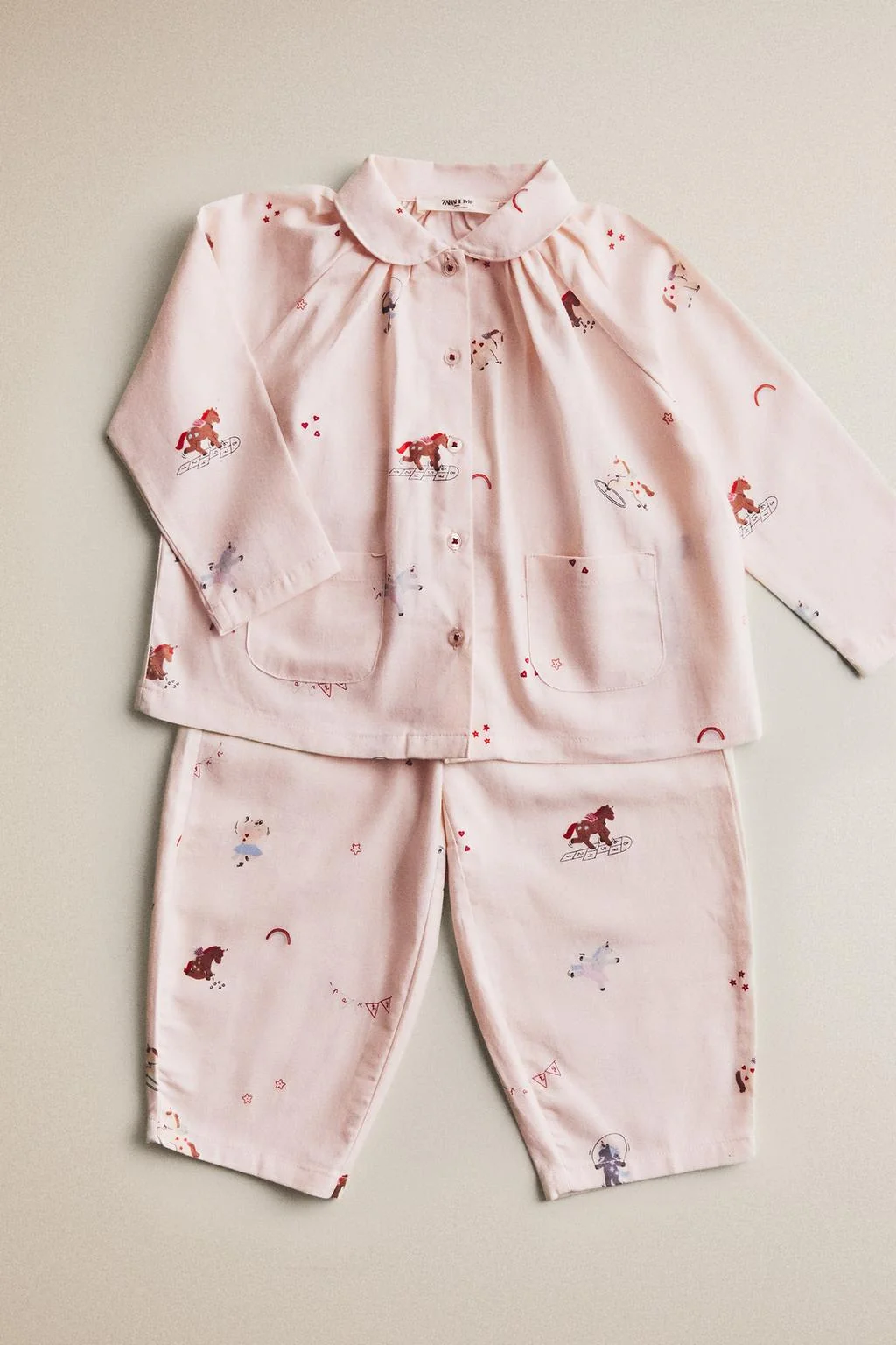 KIDS' UNICORN FLANNEL PYJAMAS