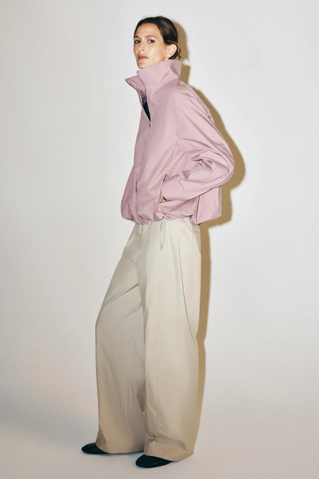 ZW COLLECTION куртка со стойкой