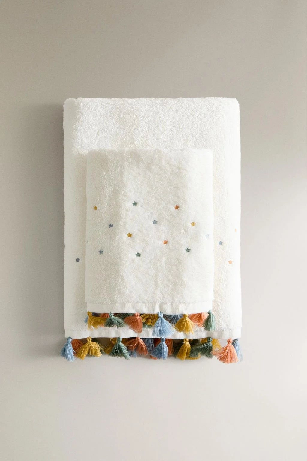 Детское банное полотенце с кисточками — Полотенца