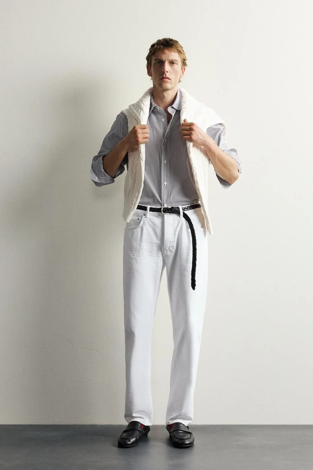 Aaron Levine x ZARA прямые джинсы