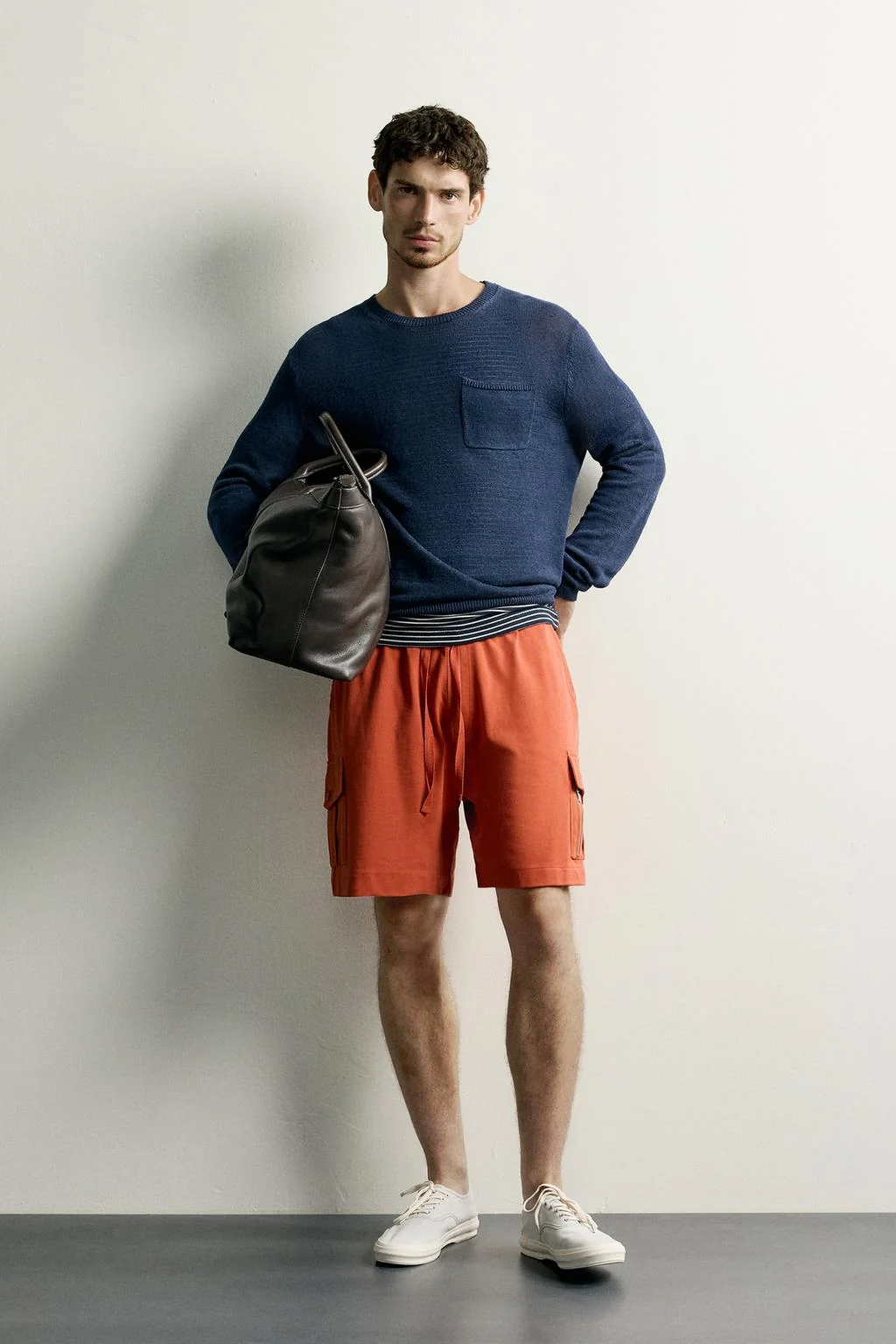 Шорты-бермуды карго Regular Fit