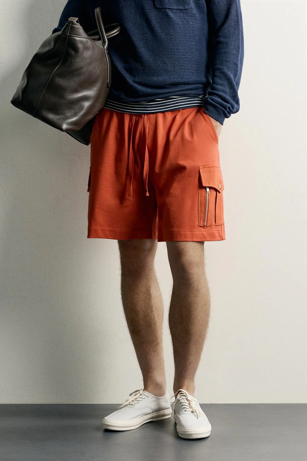 Шорты-бермуды карго Regular Fit