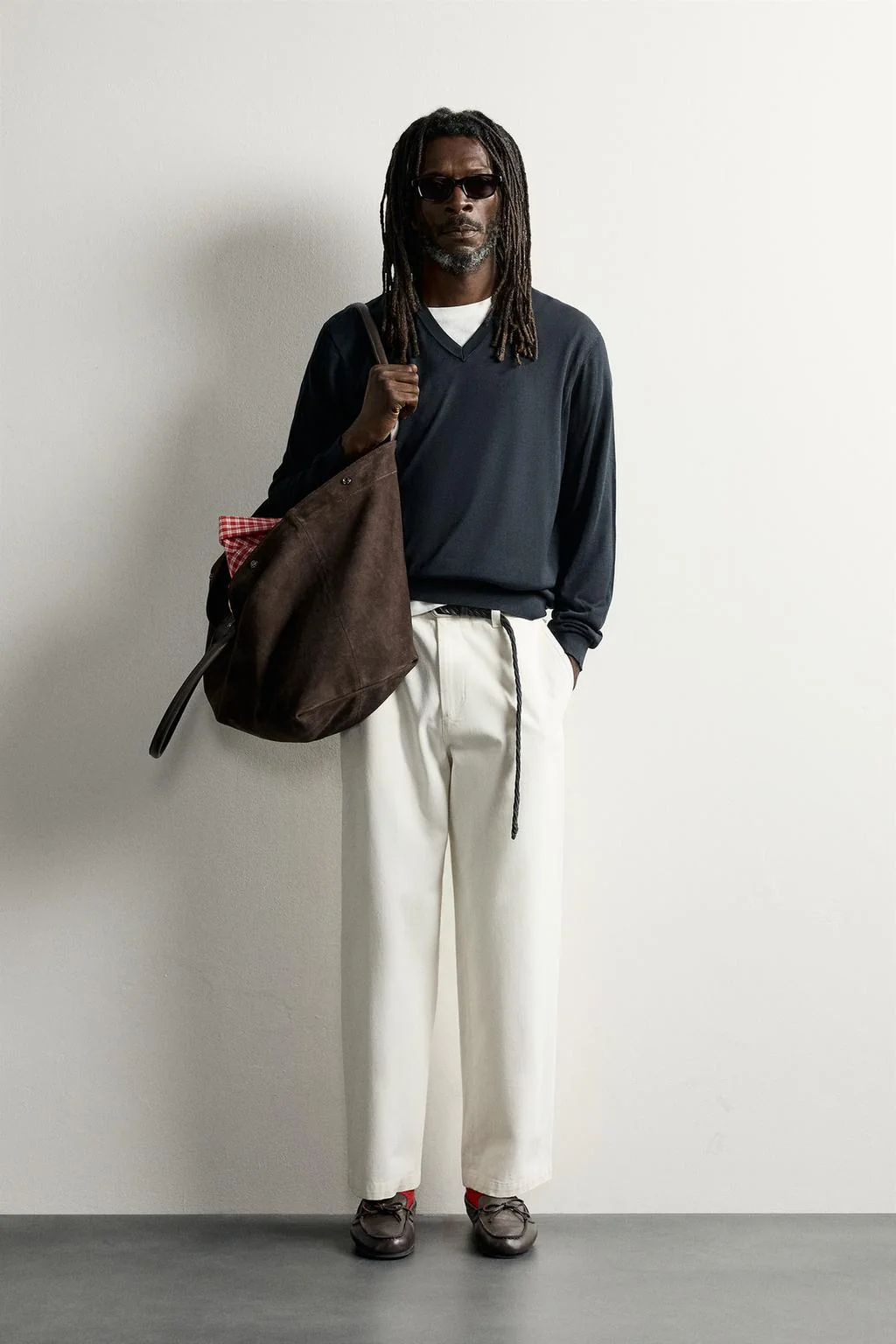 LIGHTWEIGHT 100% SILK JUMPER AARON LEVINE X ZARA