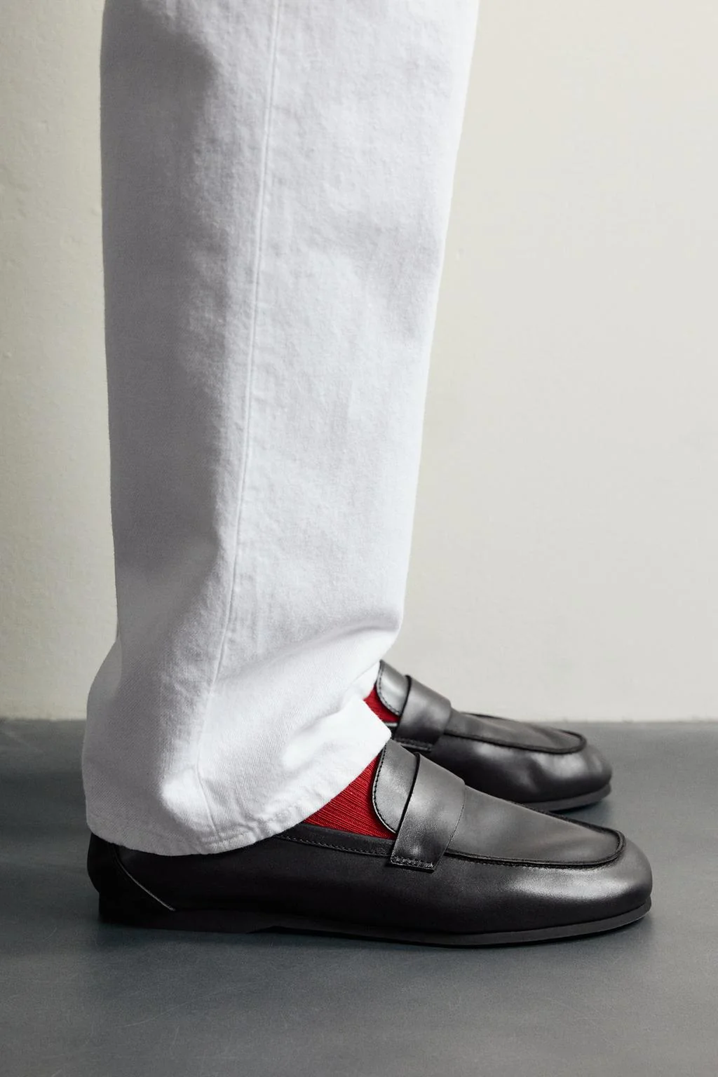Кеды из кожи с подшевкой VIBRAM® аарон левин X ZARA