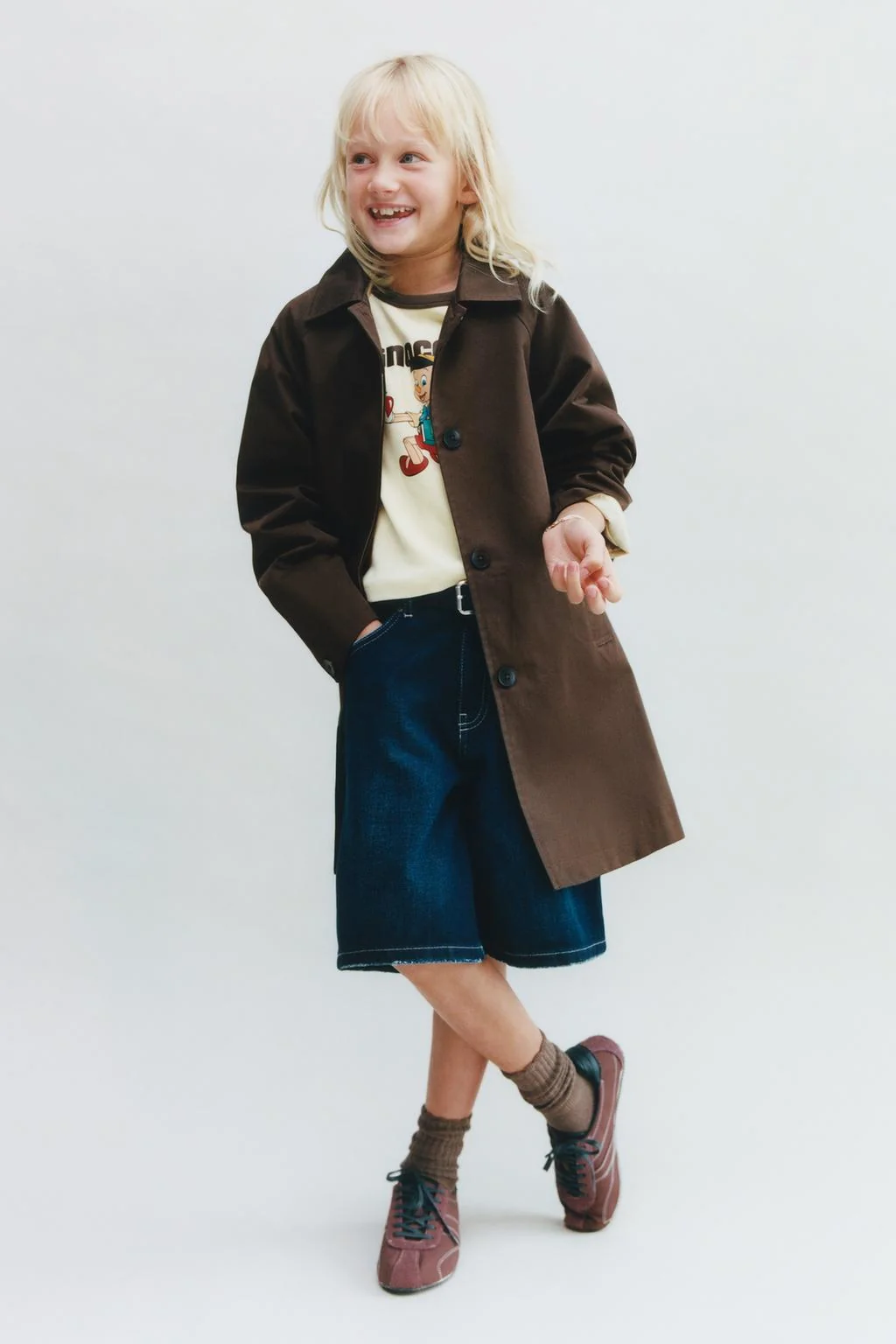 RAGLAN SLEEVE TRENCH COAT