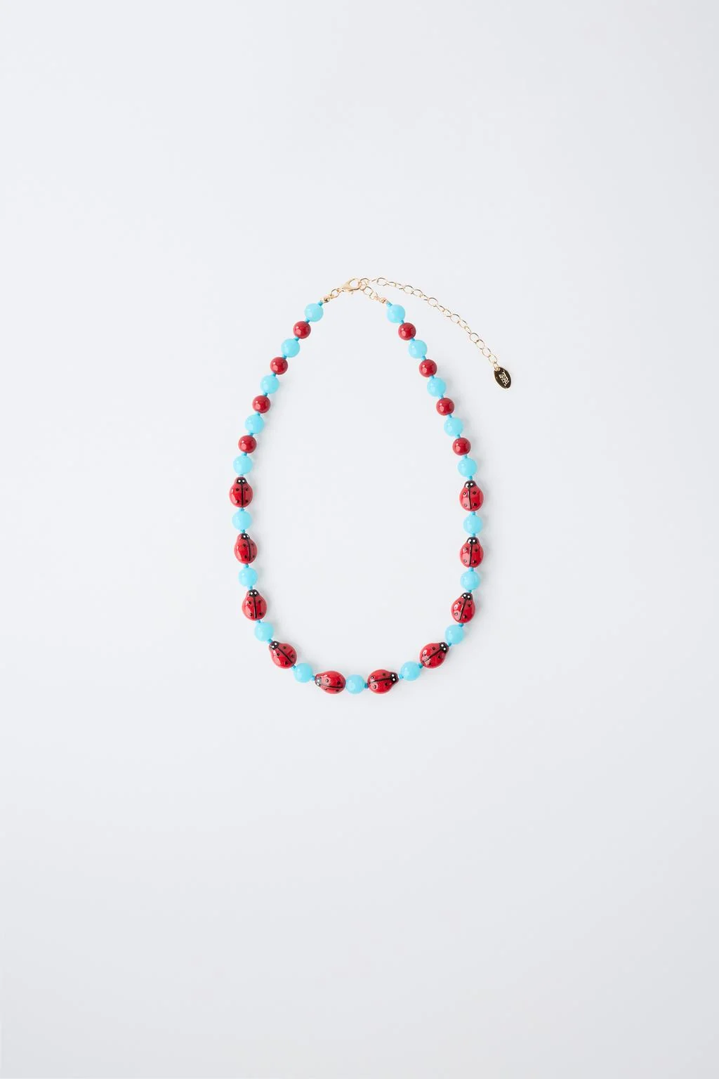 LADYBIRD BEADED NECKLACE