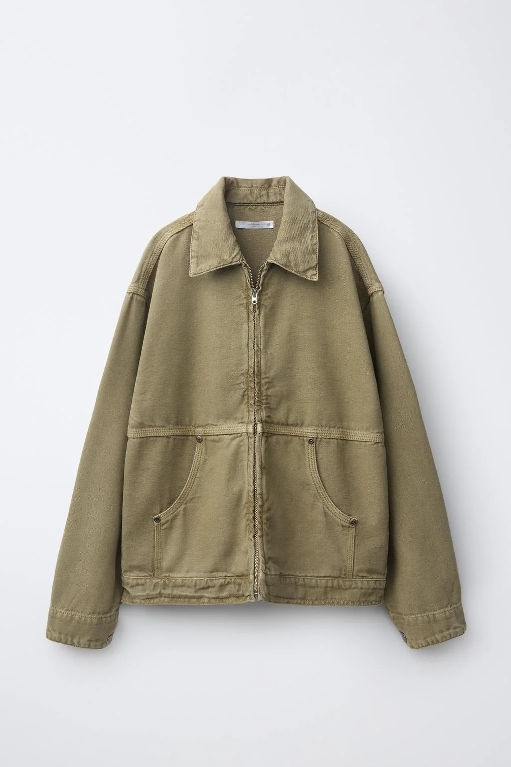 Washed effect твил овершерт