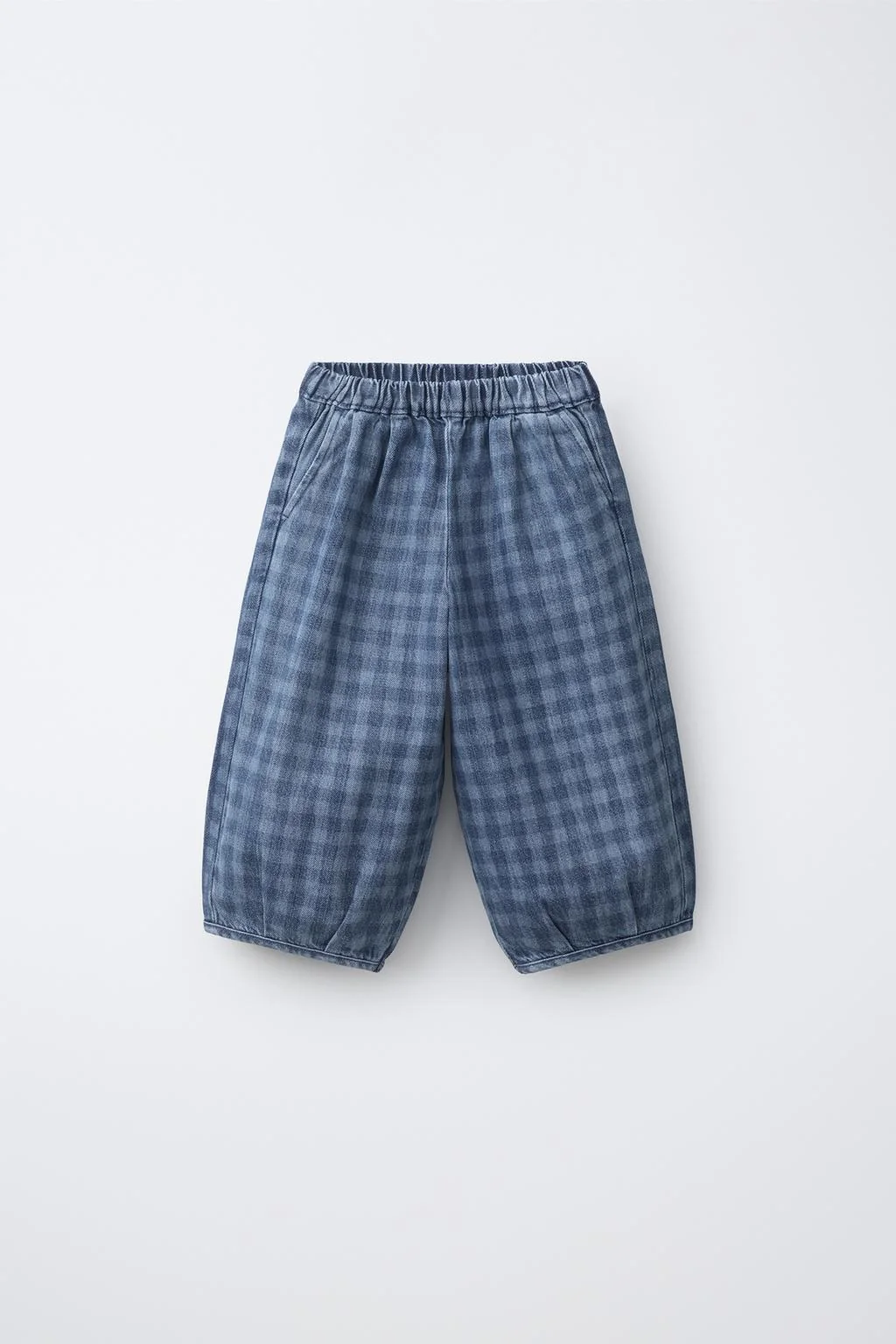 CHECKED SAROUEL TROUSERS