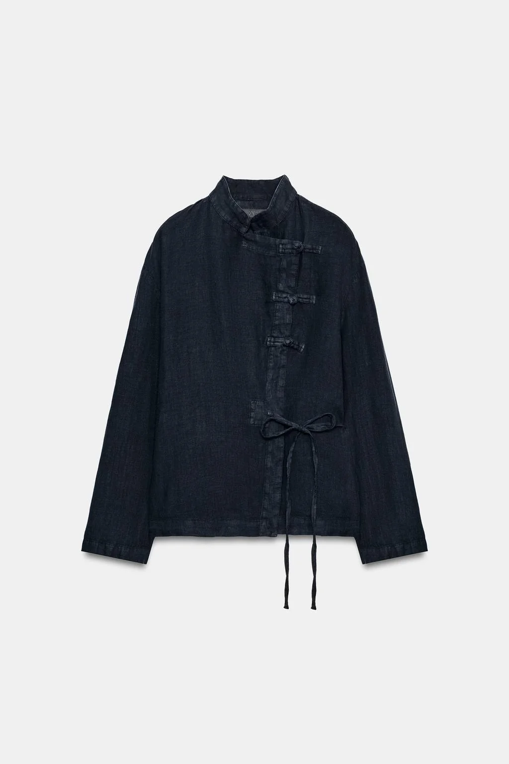 Блуза-запах ZW COLLECTION из 100% льна
