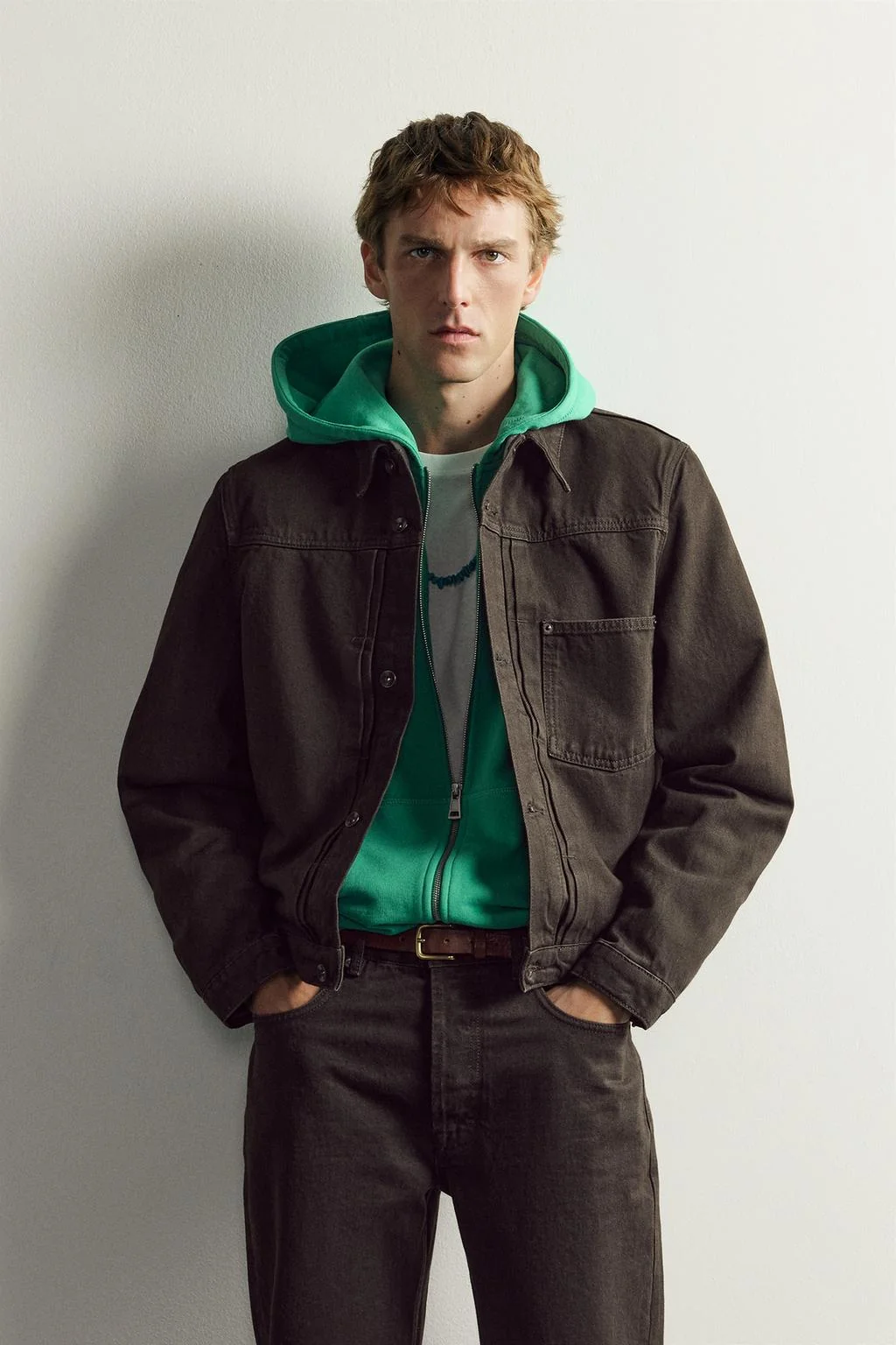 Жакет AARON LEVINE X ZARA с плиссе, укороченный