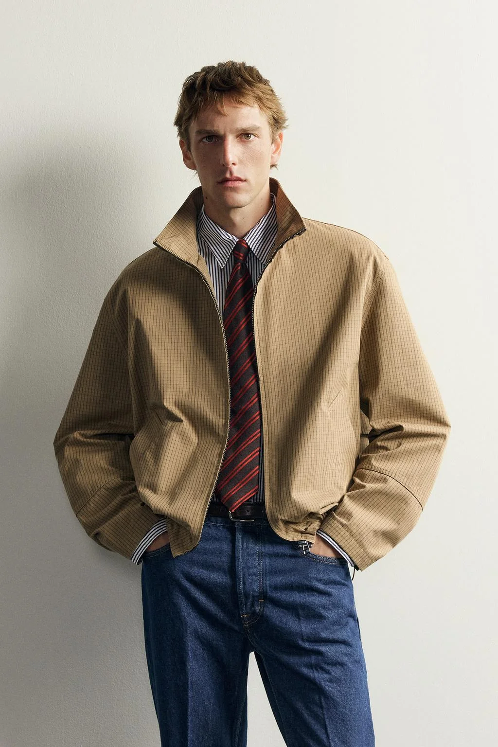 AARON LEVINE X ZARA CHECK JACKET