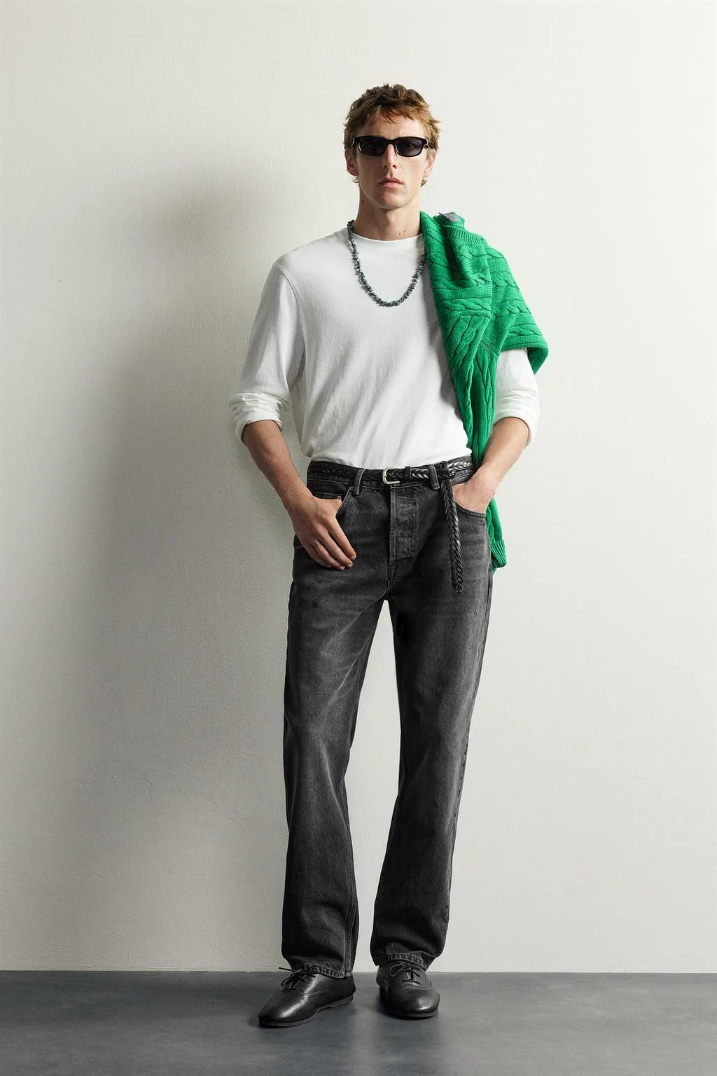 Футболка с длинным рукавом Aaron Levine x Zara