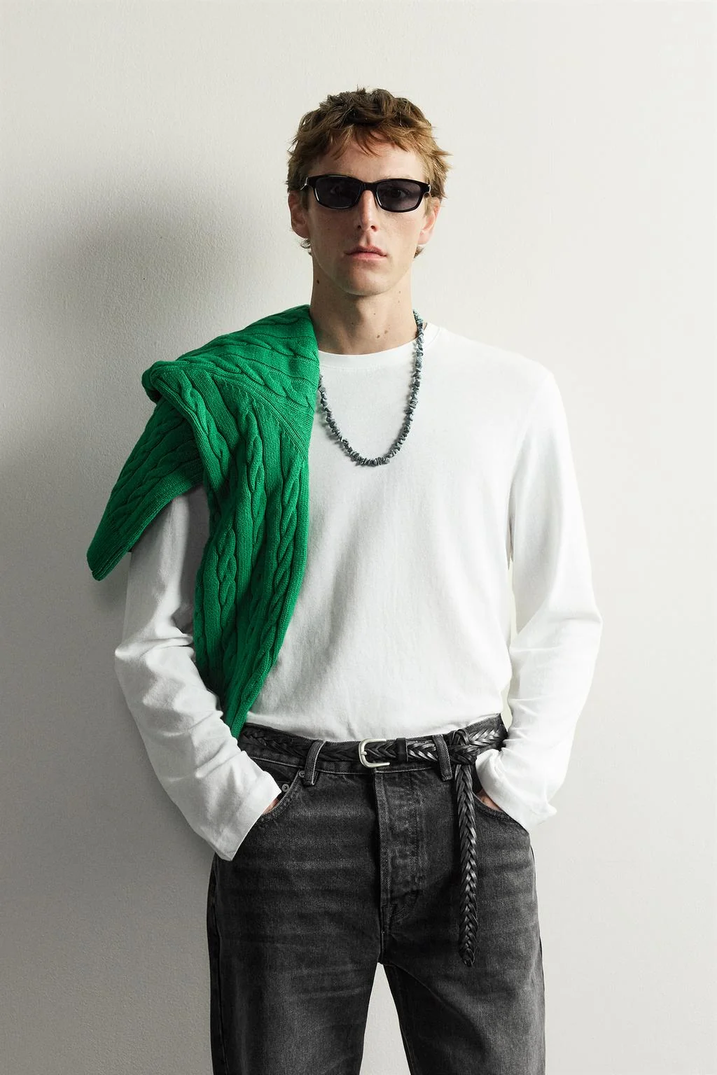 Футболка с длинным рукавом Aaron Levine x Zara
