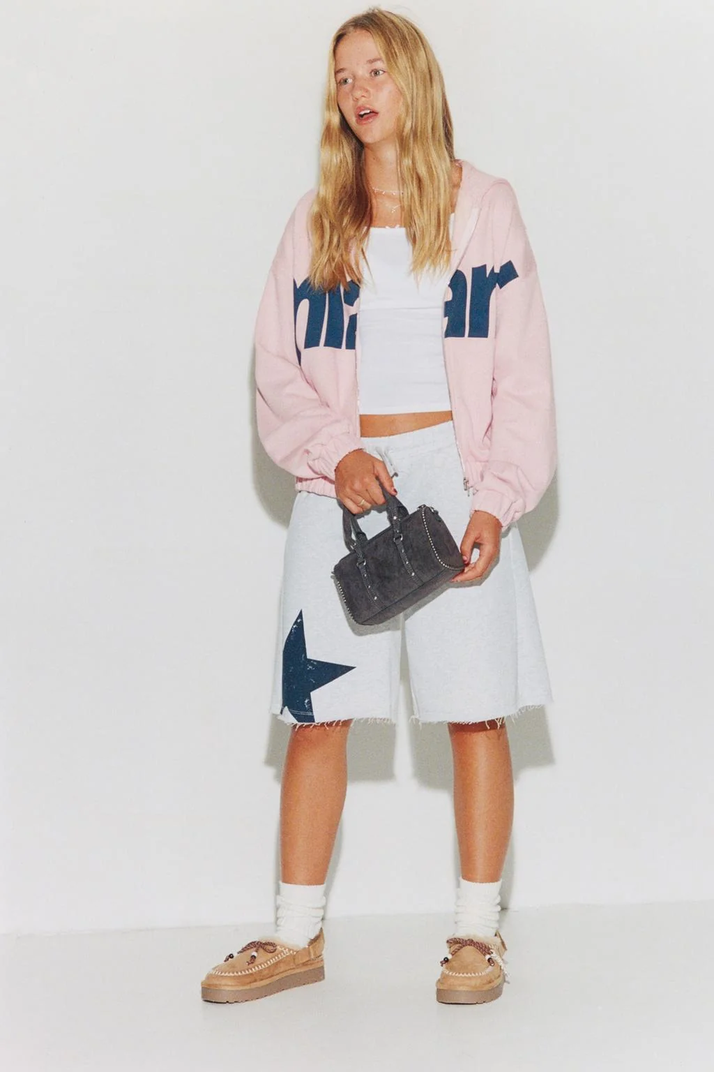 MIAMI PRINT HOODIE JACKET