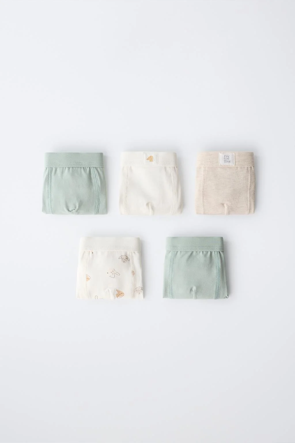 2-6 YEARS/ PACK OF 5 PUPPY PRINT BOXERS