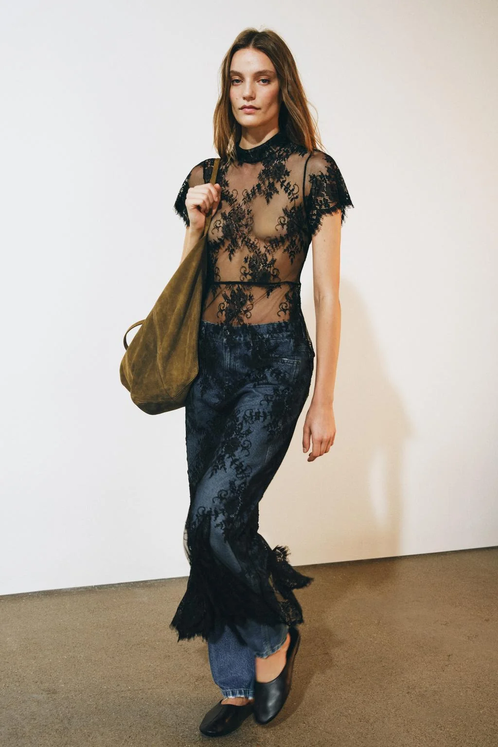 ZW COLLECTION кружевное длинное платье