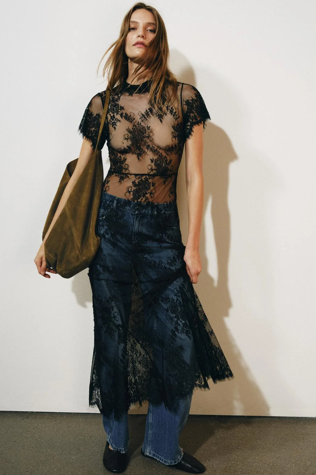 ZW COLLECTION кружевное длинное платье