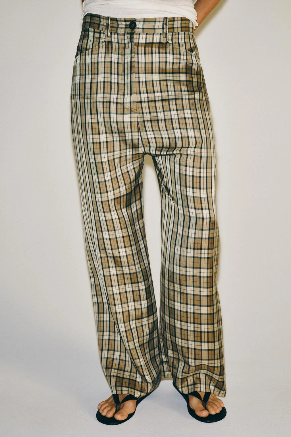 Брюки в клетку ZW COLLECTION