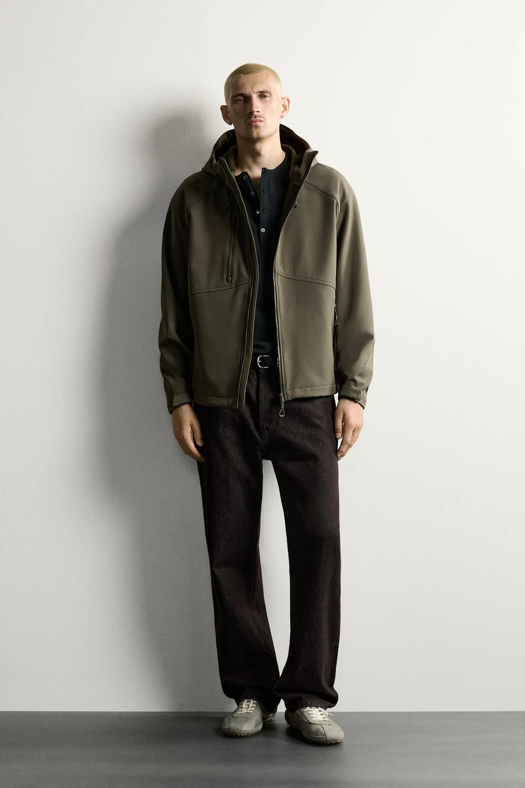TECHNICAL FLEECE-LINED JACKET