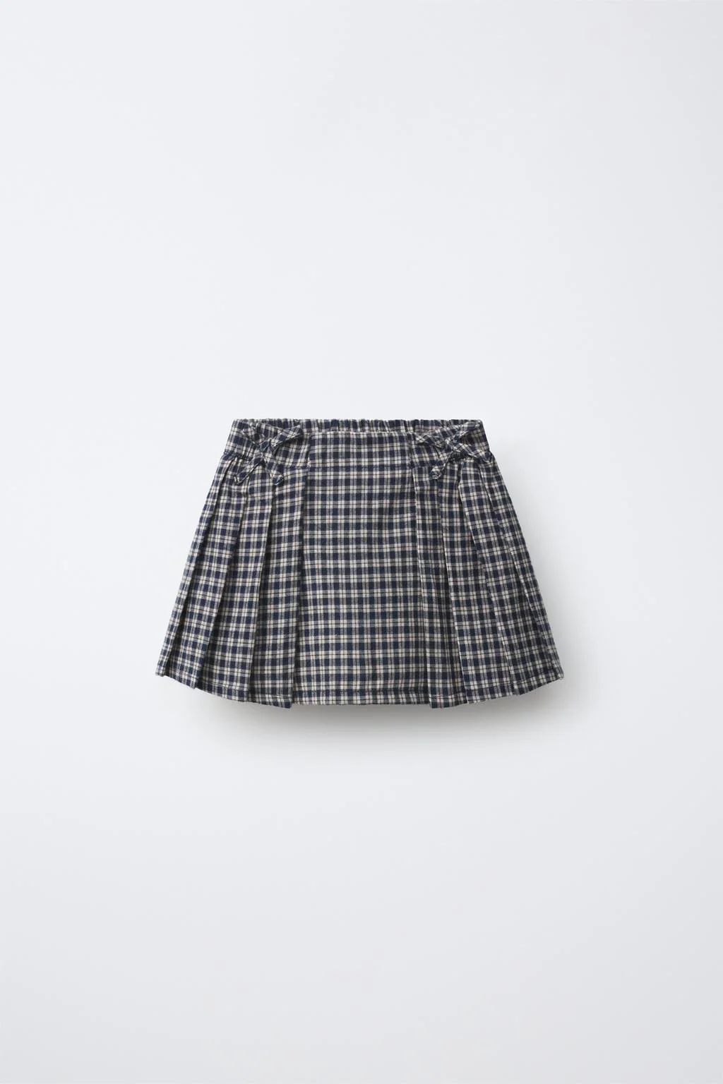 CHECK PRINT SKIRT