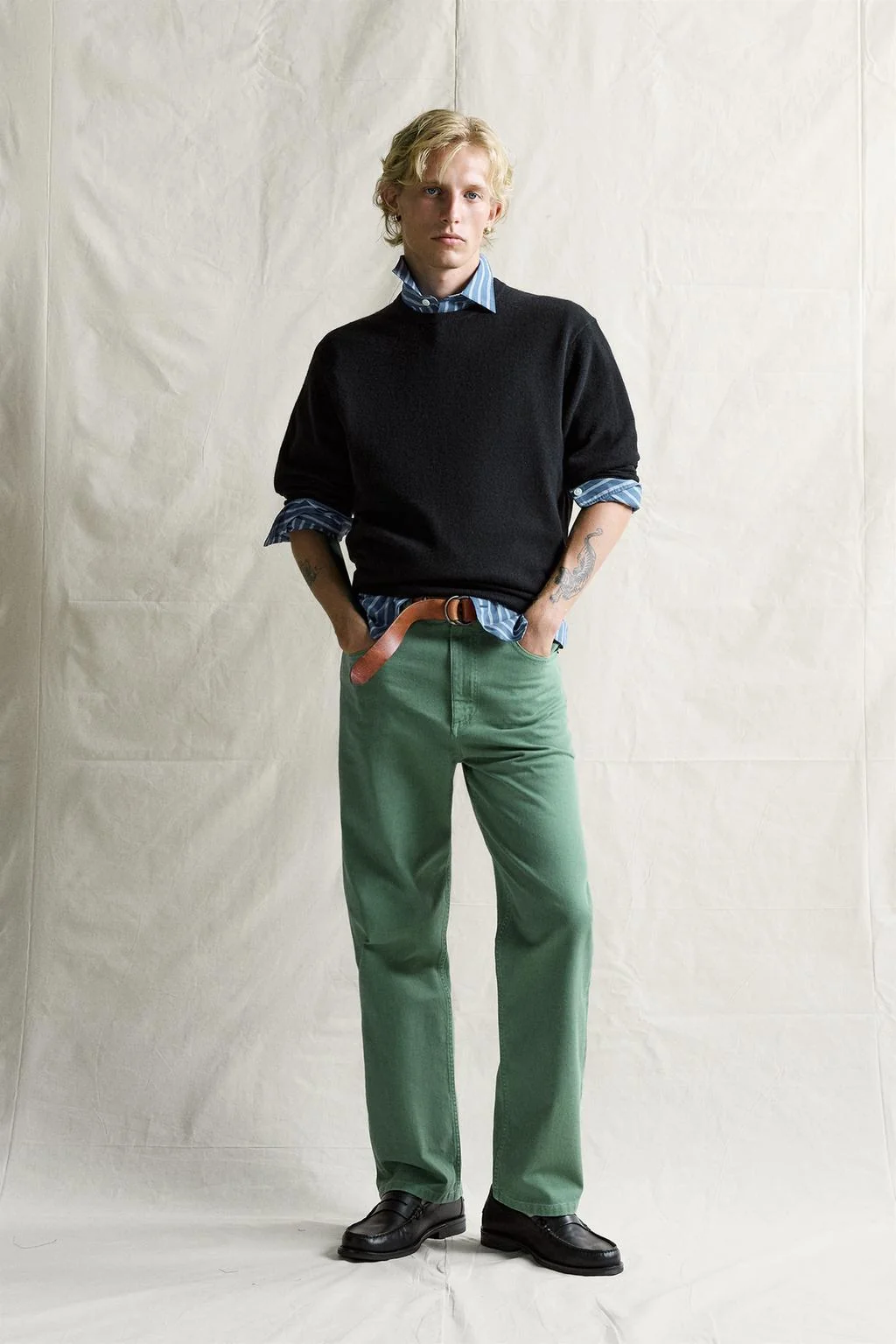 REGULAR FIT 100% CASHMERE JUMPER