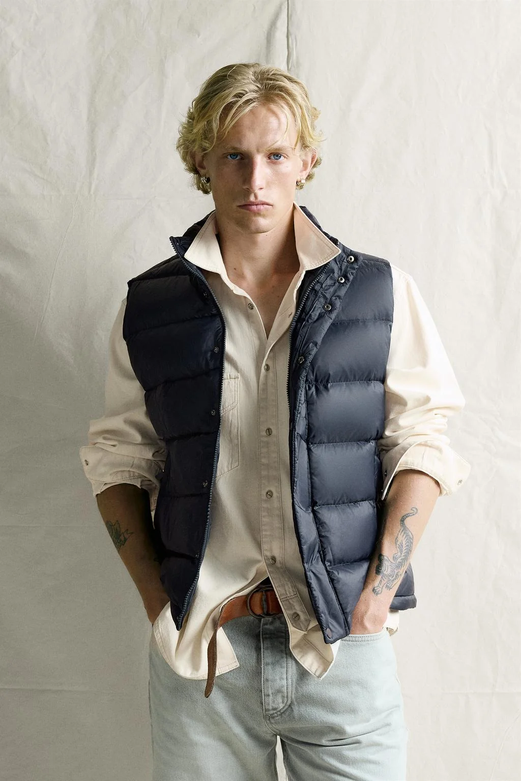 WATER-REPELLENT 80% DOWN - 20% FEATHER GILET