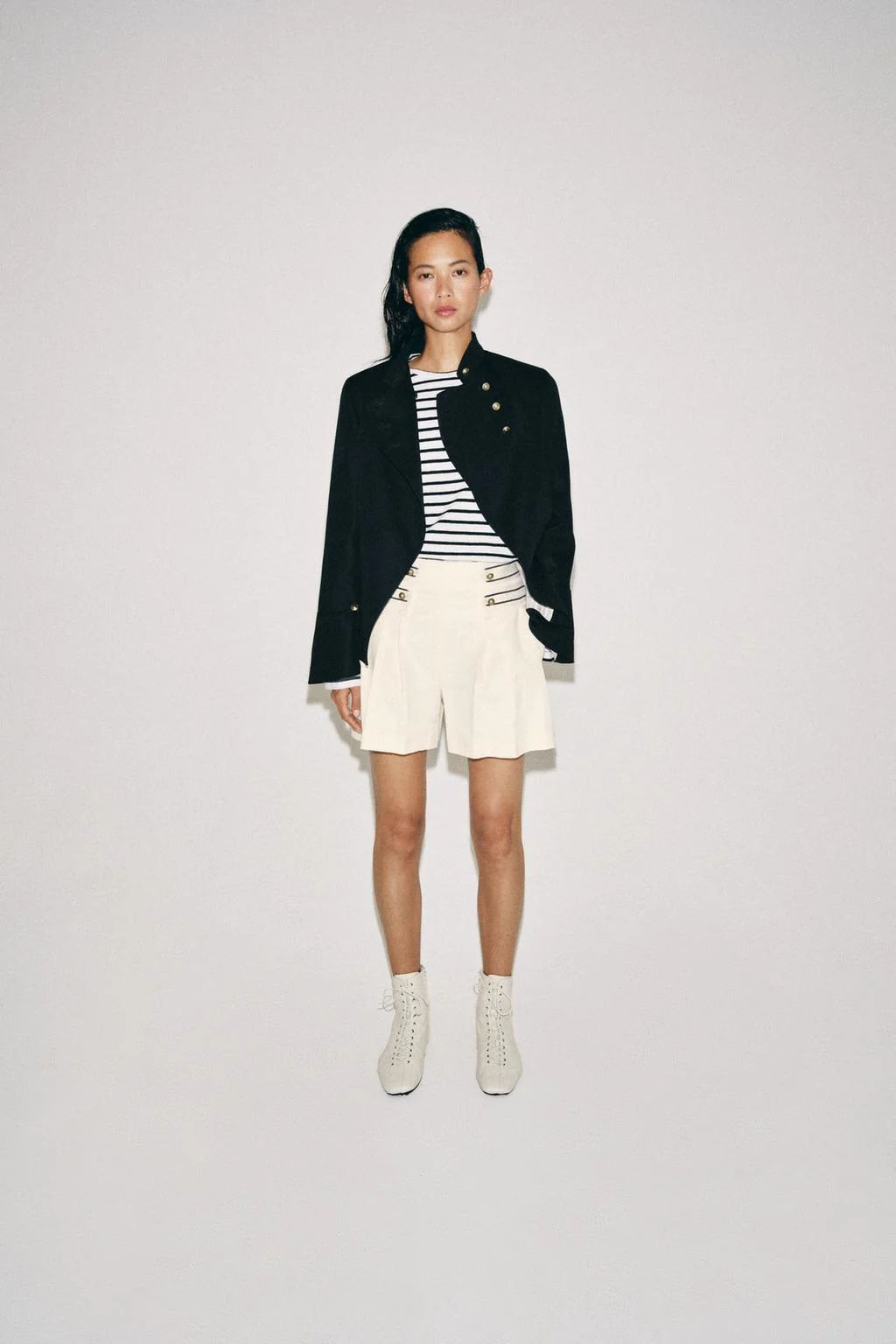 Плиссированные шорты ZW COLLECTION