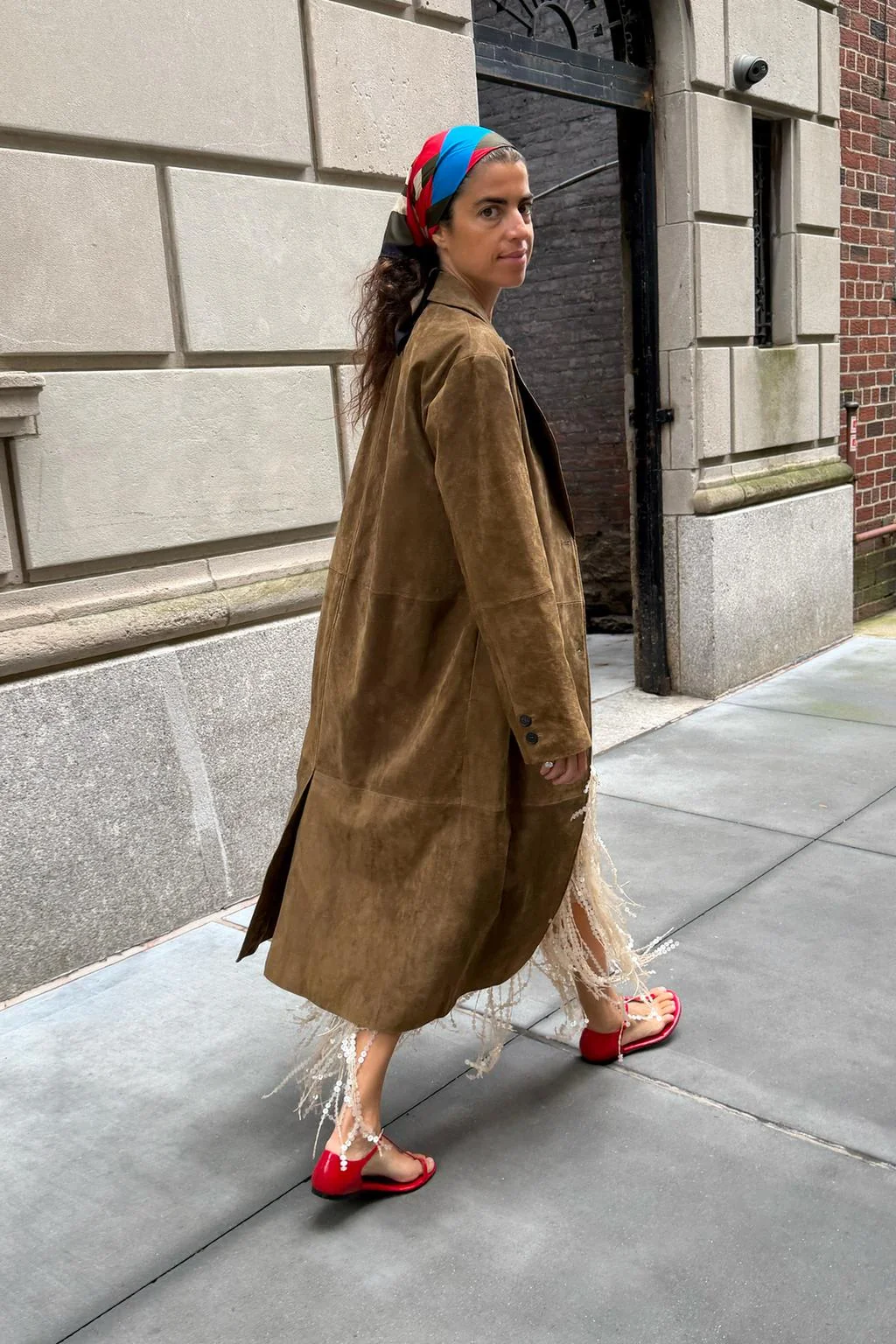 100% LEATHER LONG COAT ZW COLLECTION