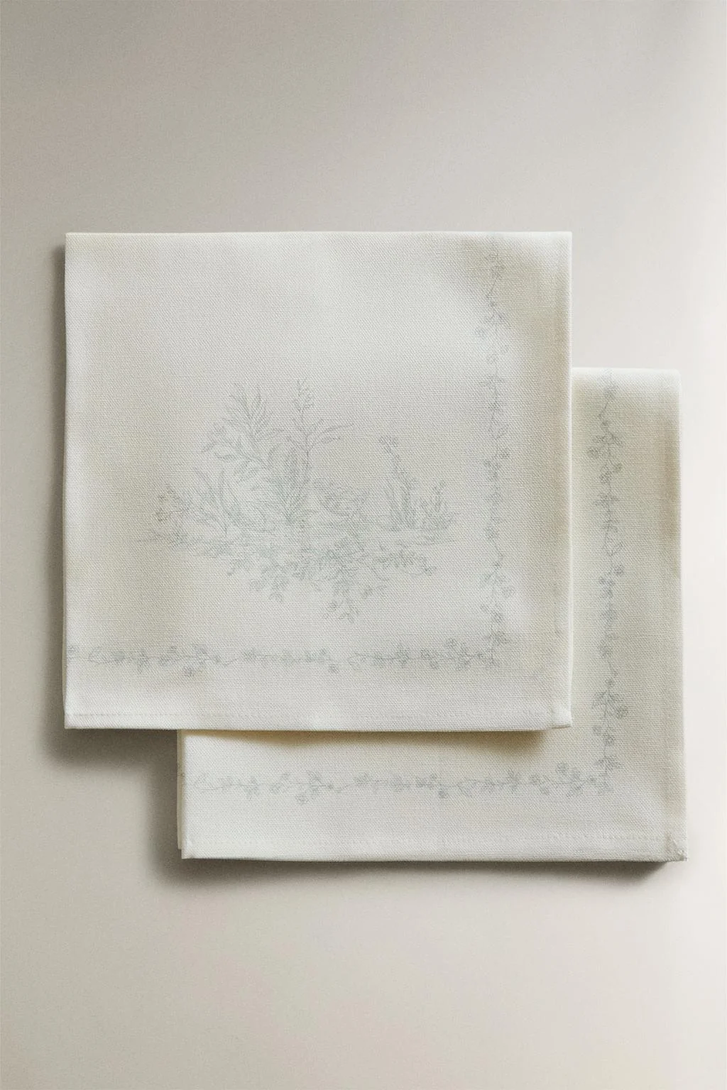Набор из 2 хлопковых салфеток toile