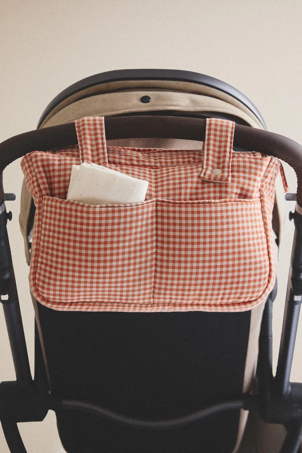 BABY GINGHAM VANITY BAG