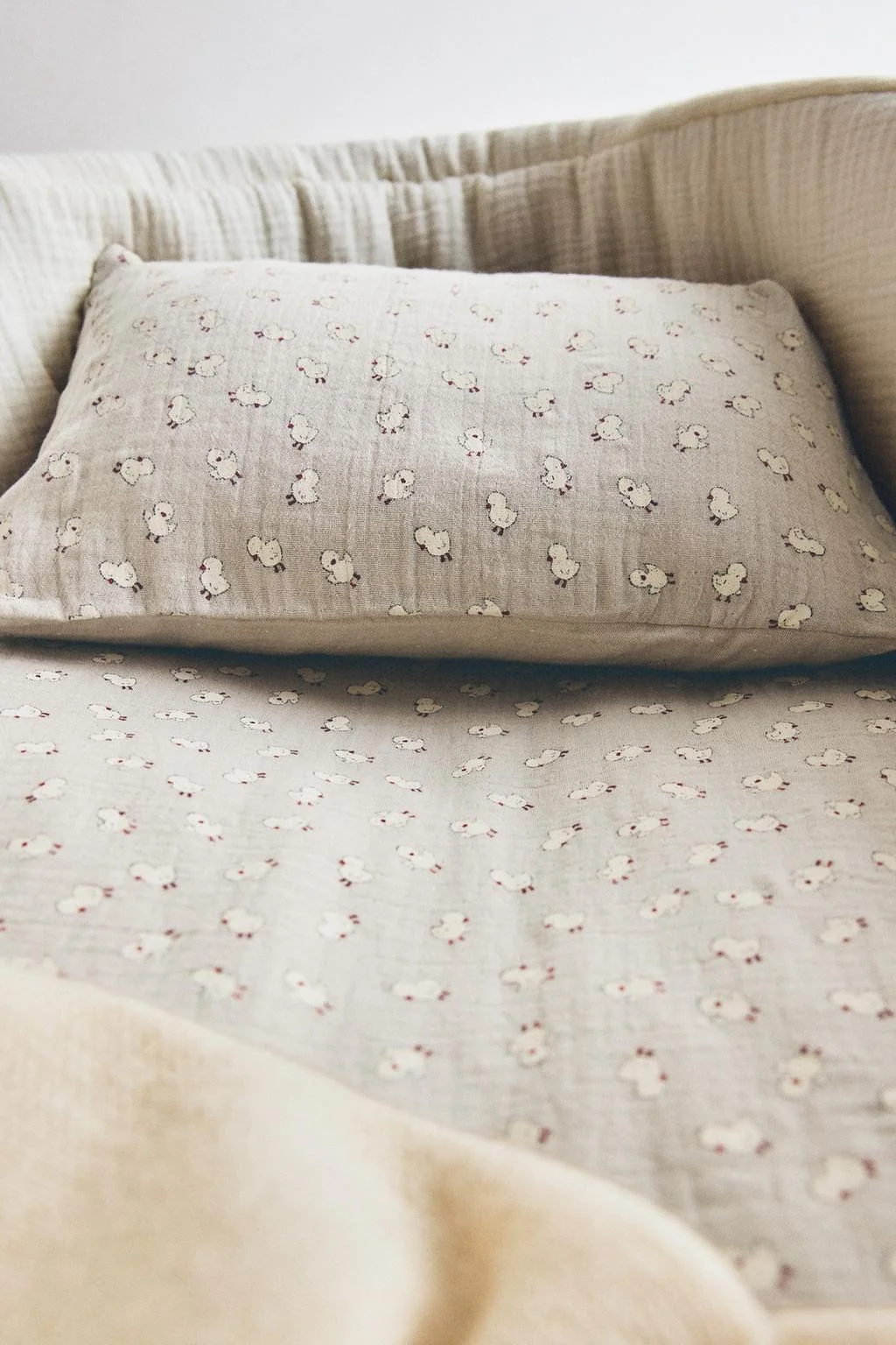 CHICK COTTON MUSLIN BABY SHEET SET