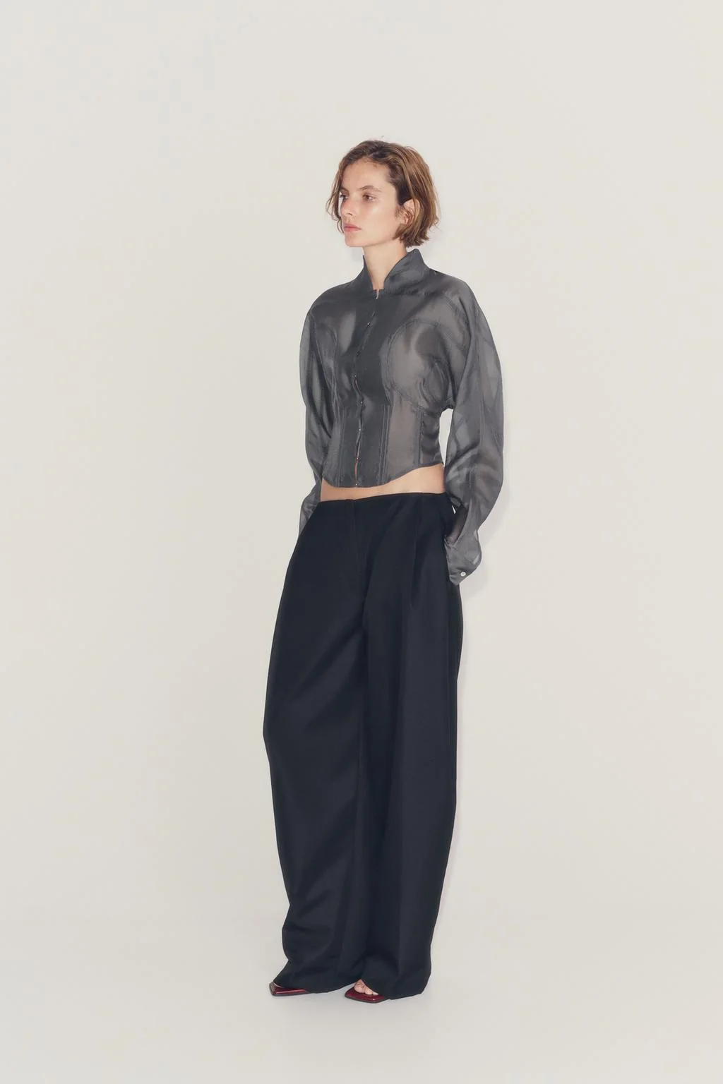 Рубашка-корсет ZW Collection