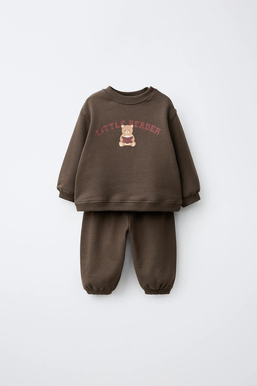BEAR SWEATSHIRT AND TROUSERS SET