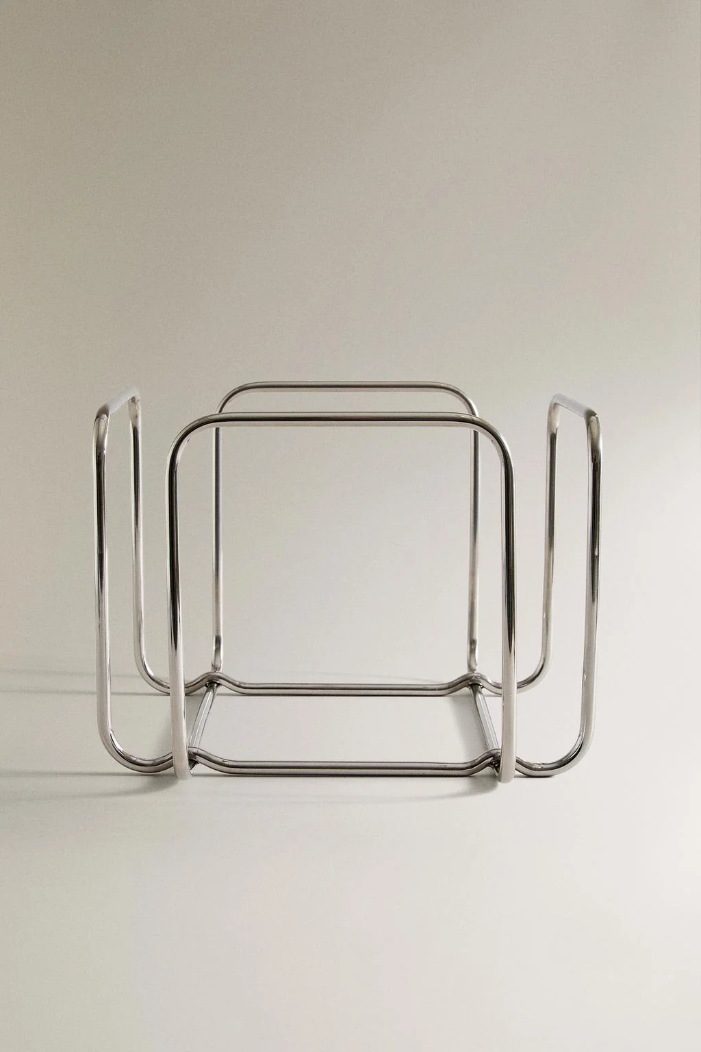 Органайзер для виниловых пластинок из нержавеющей стали — Металлическая коллекция